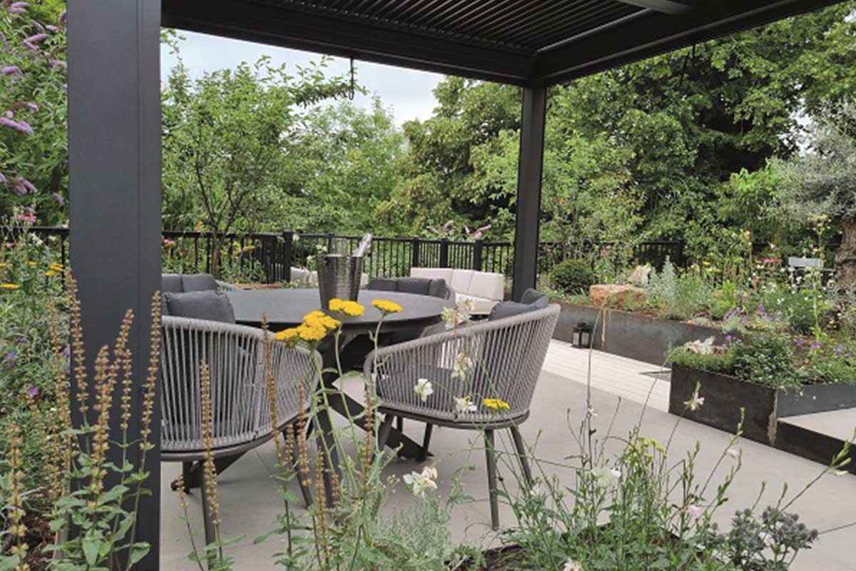 The Artist's Garden designed by Adam Vetere and Shortlisted for the Pro Landscaper Small Project Big Impact Award