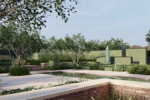 A Contemporary Elizabethan-Inspired Garden Design
